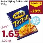 Allahindlus - Aviko ZigZag friikartulid
750 g