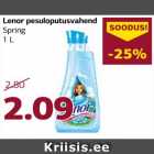 Allahindlus - Lenor pesuloputusvahend
Spring
1 L