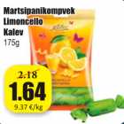 Martsipanikompvek Limoncello Kalev 175 g