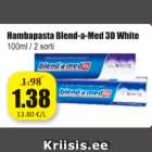 Allahindlus - Hambapasta Blend-a-Med 3D White