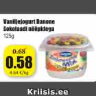 Allahindlus - Vanillijogurt Danone okolaadi nööpidega 125 g