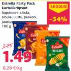 Estrella Party Pack
kartulikrõpsud