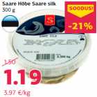 Saare Hõbe Saare silk
300 g