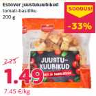 Estover juustukuubikud