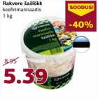 Rakvere šašlõkk
keefirimarinaadis
1 kg