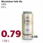 Allahindlus - Warsteiner hele õlu
4,8%