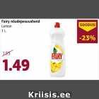 Fairy nõudepesuvahend
Lemon
1 L