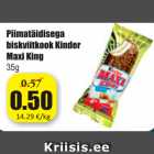 Allahindlus - Piimatäidisega biskviitkook Kinder Maxi King 35 g