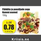 Allahindlus - Pähklite ja puuviljade segu Kommi asemel 150 g