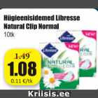 Allahindlus - Hügieenisidemed Libresse Natural Clip Normal 10 tk