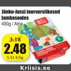 Allahindlus - Jänku-Jussi toorvorstikesed lambasooles