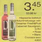 Allahindlus - Hispaania kaitstud päritolunimetusega vein Dreamer Fresh&Fruit Cabernet Sauvignon