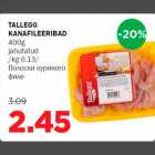 TALLEGG KANAFILEERIBAD 400g jahutatud