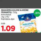 MAAHÄRRA KULDNE & KRÕBE FRIIKARTUL 750g külmutatud