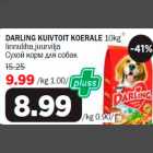 Allahindlus - DARLING KUIVTOIT KOERALE 10kg* linnuliha,juurvilja