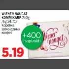 Allahindlus - WIENER NOUGAT KOMMIKARP 210g