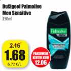 Allahindlus - Dušigeel Palmolive
Men Sensitive
250ml