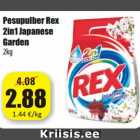 Allahindlus - Pesupulber Rex
2in1 Japanese
Garden
2kg