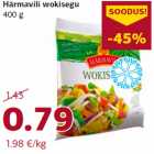 Allahindlus - Härmavili wokisegu
400 g