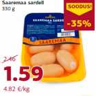 Allahindlus - Saaremaa sardell
330 g