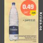 Allahindlus - Karboniseeritud mineraalvesi Vytautas, 1,25 l