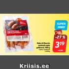 Allahindlus - Maks & Moorits
maitselt mahe
grillvorst, 900 g