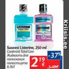 Allahindlus - Suuvesi Listerine, 250 ml