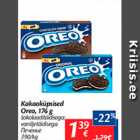 Allahindlus - Kakaoküpsised Oreo, 176 g