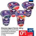 Allahindlus - Koorene jogurt Farmi, 400 g