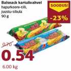 Allahindlus - Balsnack kartulivahvel