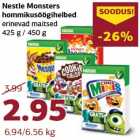 Allahindlus - Nestle Monsters
hommikusöögihelbed