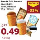 Allahindlus - Premia Eriti Rammus
koorejäätis