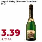 Allahindlus - Ungari Törley Charmant vahuvein
75 cl