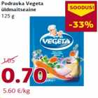 Allahindlus - Podravka Vegeta
üldmaitseaine
125 g