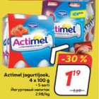 Allahindlus - Actimel jogurtijook,
4 x 100 g