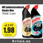 WC puhastusvahend Harpik Max