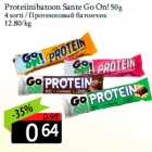 Proteiinibatoon Sante Go On! 