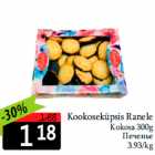 Allahindlus - Kookoseküpsis Ranele
Kokosa 300g
