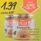 Allahindlus - Felixi Supp, 530 g .kanasupp .lihapallisupp 