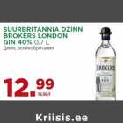 SUURBRITANNIA DZINN
BROKERS LONDON
GIN