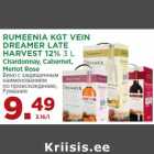 RUMEENIA KGT VEIN
DREAMER LATE
HARVEST