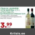 ITAALIA LAUAVEIN
VITIS NOSTRA