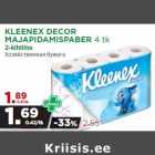 Allahindlus - KLEENEX DECOR
MAJAPIDAMISPABER