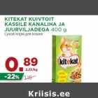 Allahindlus - KITEKAT KUIVTOIT
KASSILE KANALIHA JA
JUURVILJADEGA