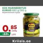 KOK MARINEERITUD
KURGID