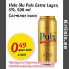 Hele õlu Puls Extra Lager,