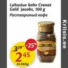 Allahindlus - Lahustuv kohv Cronat Gold Jacobs,