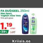 Allahindlus - FA DUŠIGEEL 250ml