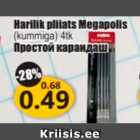 Allahindlus - Harilik pliiats Megapolis