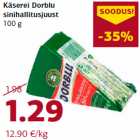 Allahindlus - Käserei Dorblu
sinihallitusjuust
100 g